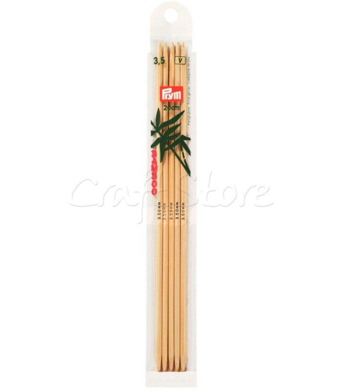 Καλτσοβελόνες Bamboo 20cm Νο 3.5