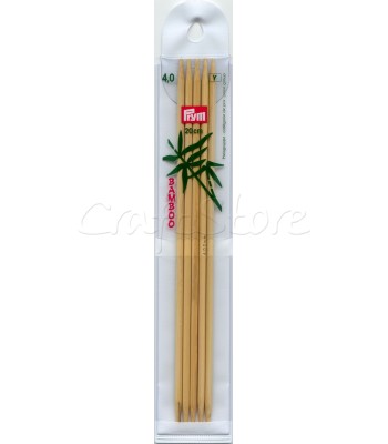 Καλτσοβελόνες Bamboo 20cm Νο 4