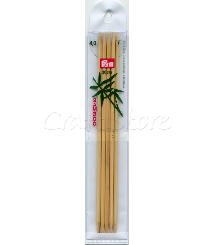 Καλτσοβελόνες Bamboo 20cm Νο 4