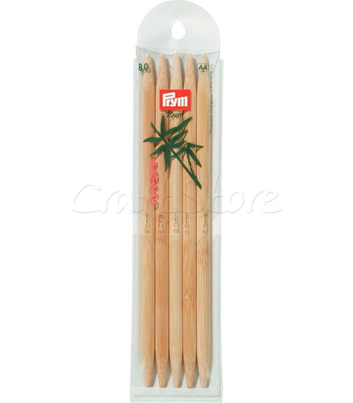 Καλτσοβελόνες Bamboo 20cm Νο 8