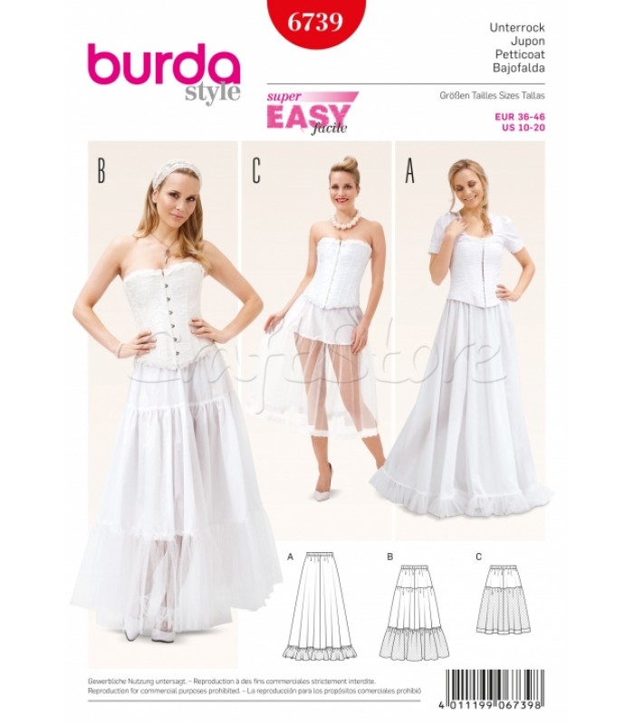 Burda Πατρόν Μεσοφόρι 6739