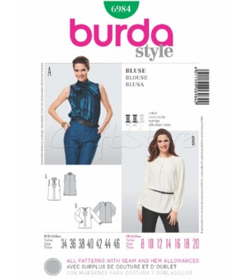 Burda Πατρόν Μπλούζες 6984