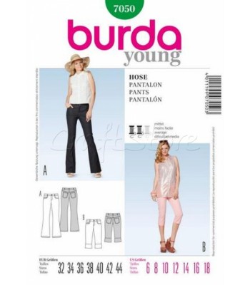 Burda Πατρόν Παντελόνια 7050