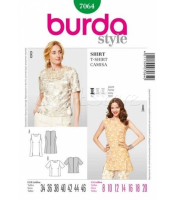 Burda Πατρόν Μπλούζες 7064