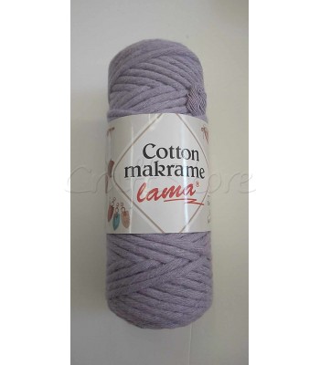Cotton macrame 250gr-100%  COTTON λιλά