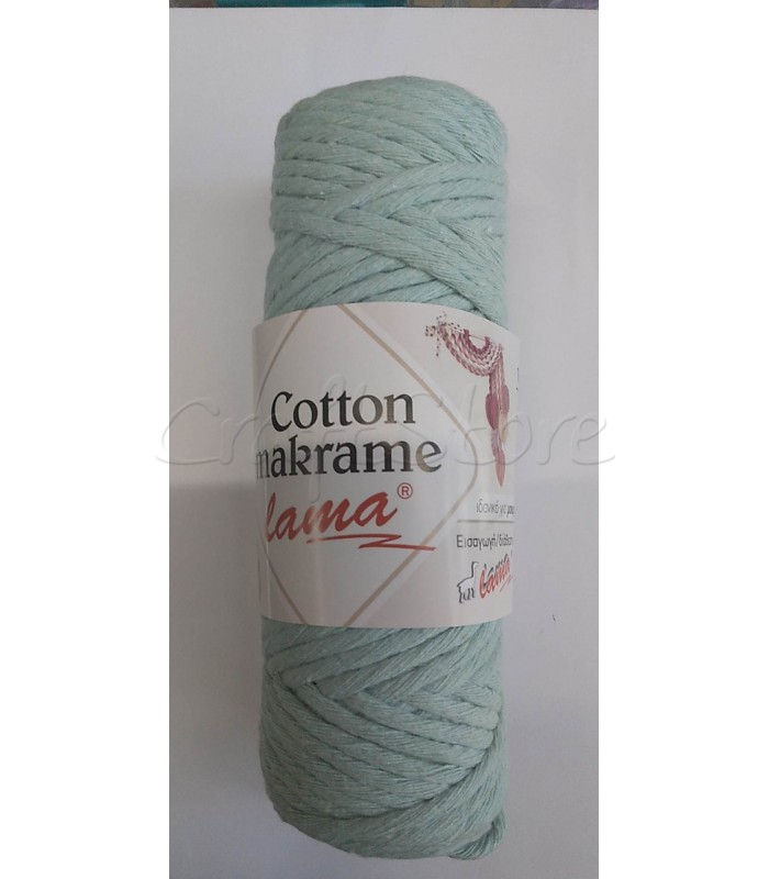 Cotton macrame 250gr-100%  COTTON  Φυστική
