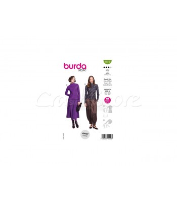 Burda πατρόν  φόρεμα 5616
