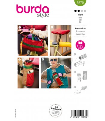 Burda πατρόν ACCESSOIRIES 5670