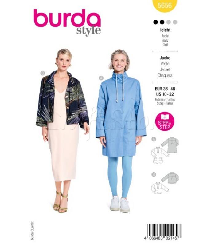Burda πατρόν Mπλουζα  5656
