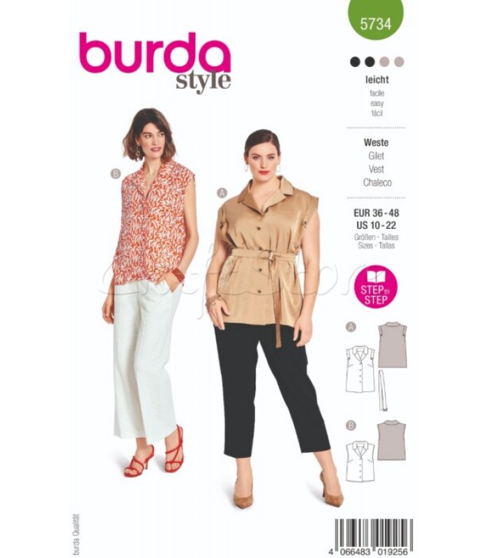 BURDA πατρόν μπλουζα 5734