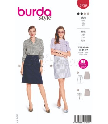 BURDA πατρόν φουστα  5739