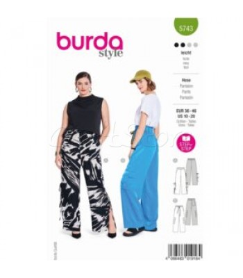 BURDA πατρόν πανταλονι 5743