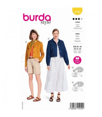 BURDA πατρόν  Jacket 5749