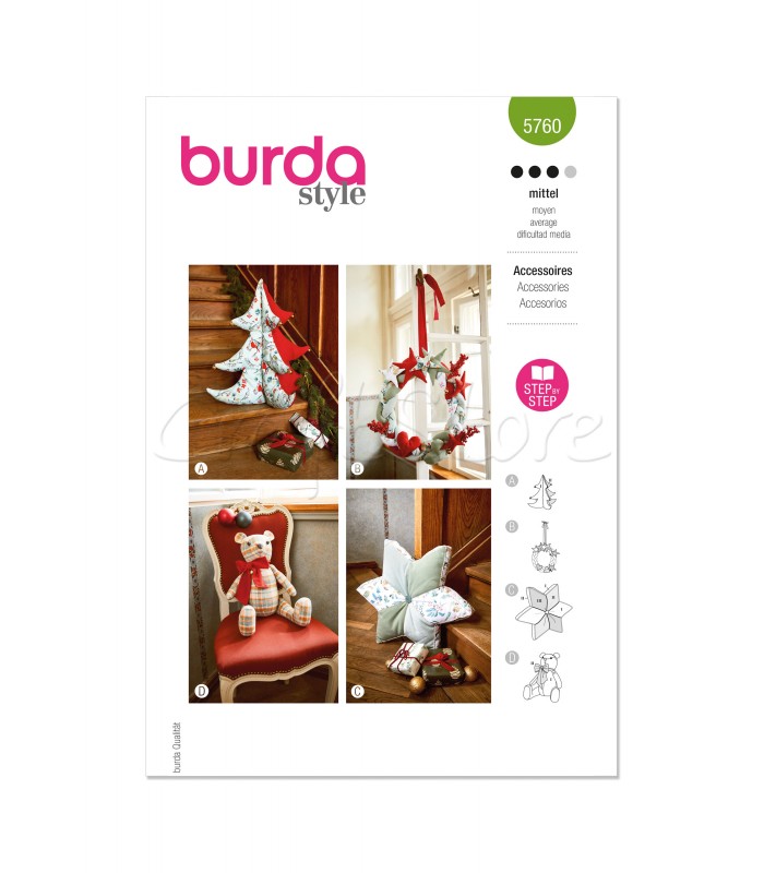 BURDA πατρόν Accessoiries 5760