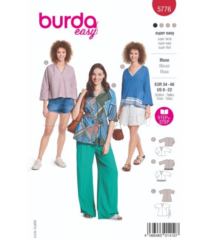 BURDA πατρόν μπλουζα 5776