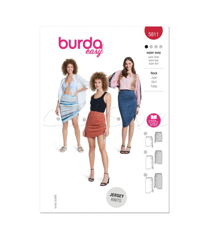 BURDA πατρόν φούστα 5811