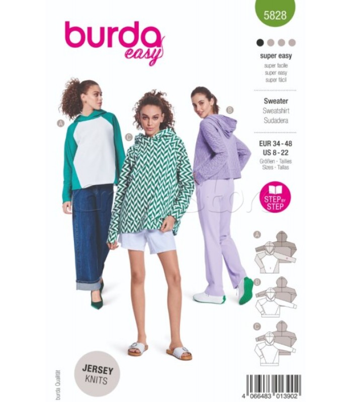 BURDA πατρόν Sweatshirt 5828