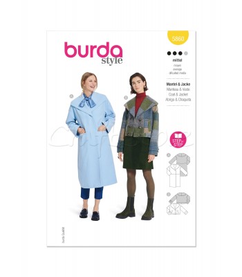 BURDA πατρόν JACKET 5860