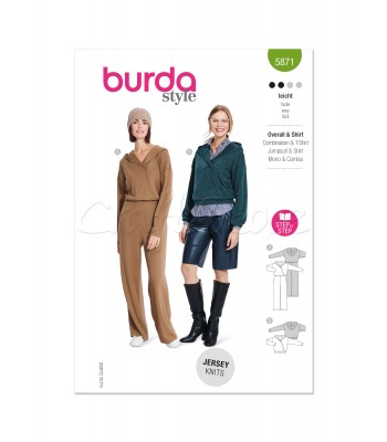 BURDA πατρόν φορμα 5871