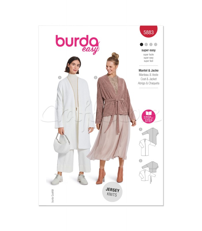 BURDA πατρόν JACKET 5883