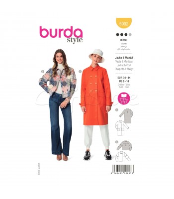 BURDA-ΠΑΛΤΑ -JACKET 5992