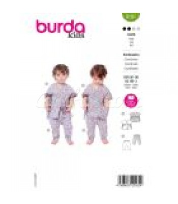 BURDA πατρόν βρεφικα ρούχα 9191