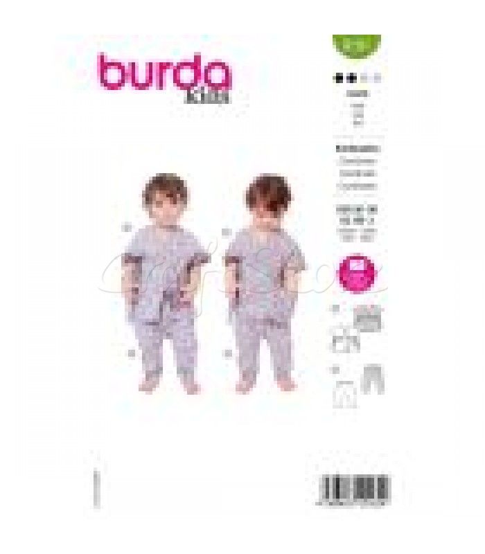 BURDA πατρόν βρεφικα ρούχα 9191