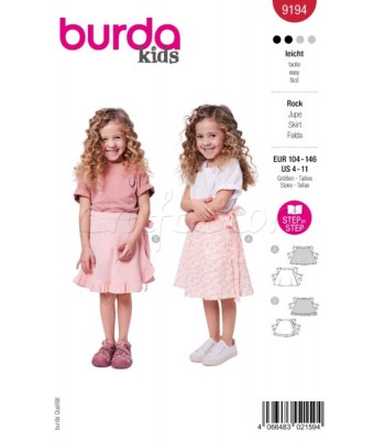 Burda πατρόν βρεφικα ρούχα 9194