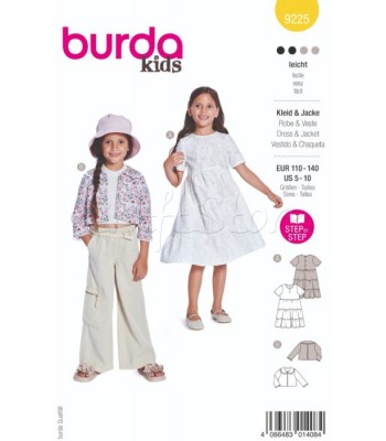 BURDA πατρόν φορέματα  9225