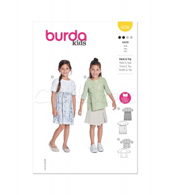 BURDA πατρόν φορέματα  9226