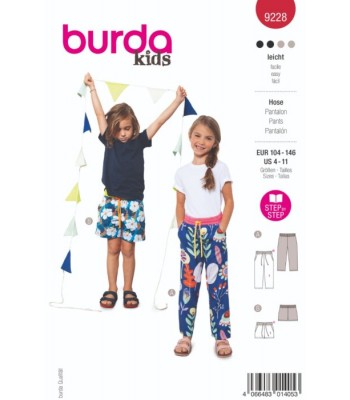 BURDA πατρόν πανταλονι 9228