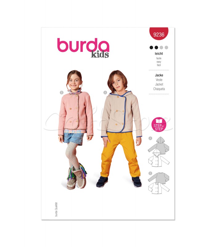 BURDA πατρόν JACKET 9236