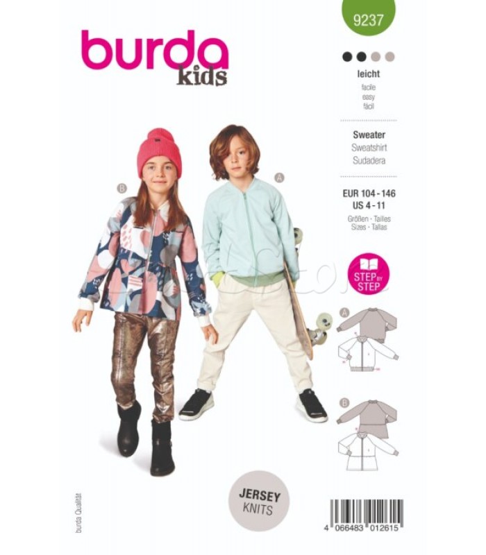 BURDA πατρόν Sweatshirt 9237
