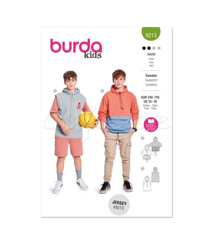BURDA πατρόν Sweatshirt 9213