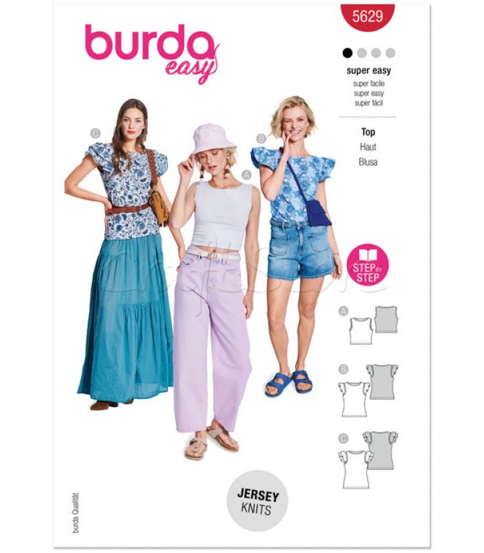 BURDA πατρόν TOP- Μπλούζα 5629