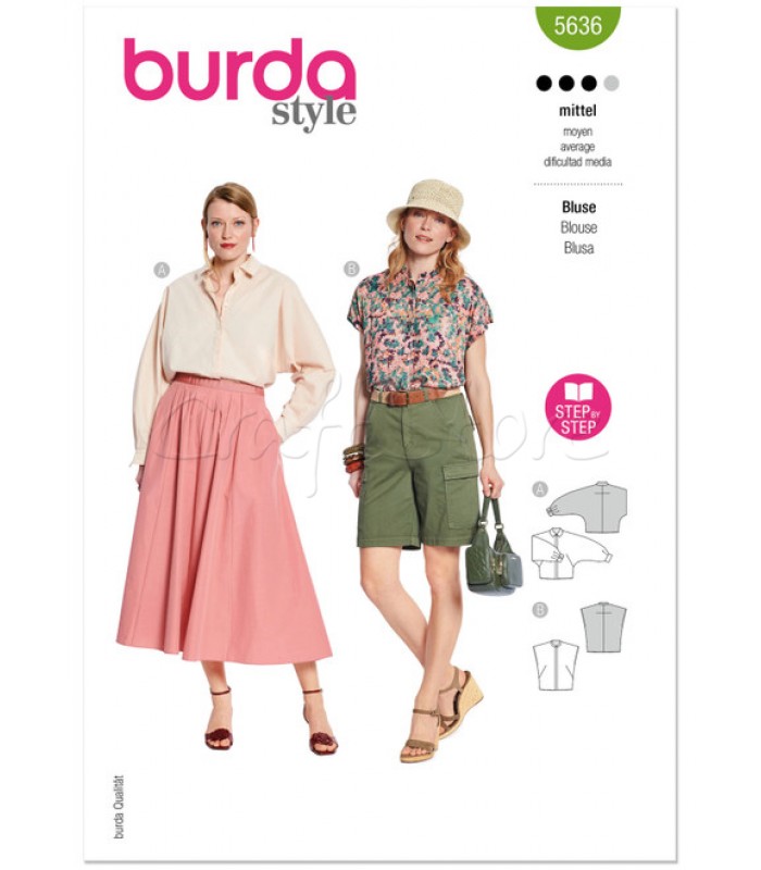 BURDA πατρόν μπλούζα 5636