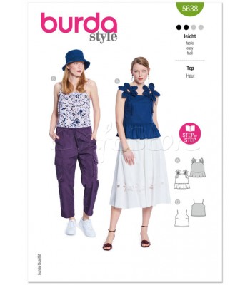 BURDA πατρόν TOP-Μπλούζα 5638
