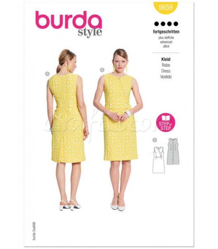 BURDA πατρόν φορέματα 5659