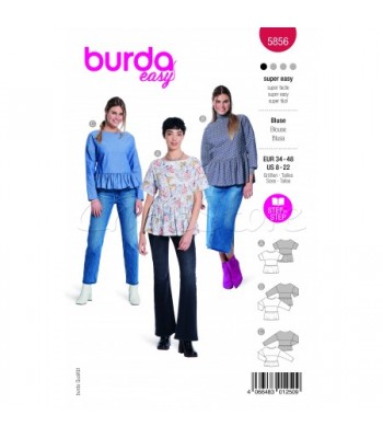 BURDA πατρόν μπλουζα 5856