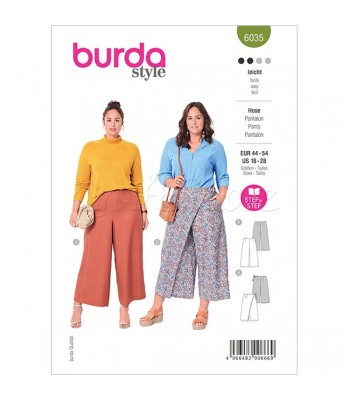 BURDA πατρόν  παντελόνι 6035