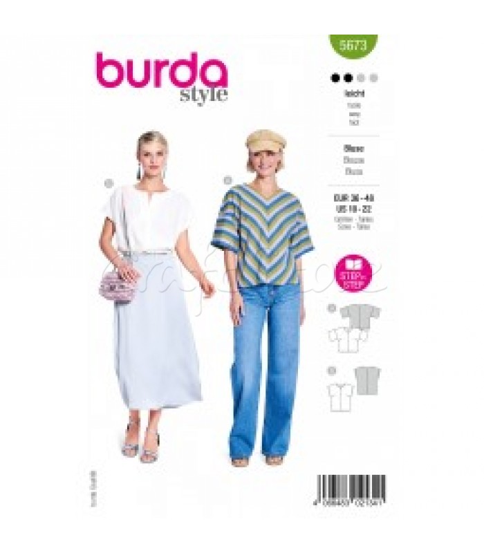 Burda πατρόν Mπλούζα  5673