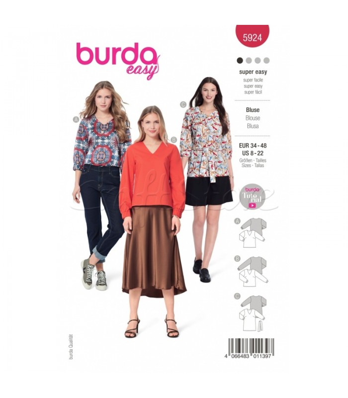 BURDA πατρόν μπλουζα 5924