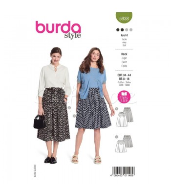 BURDA πατρόν φούστα 5938