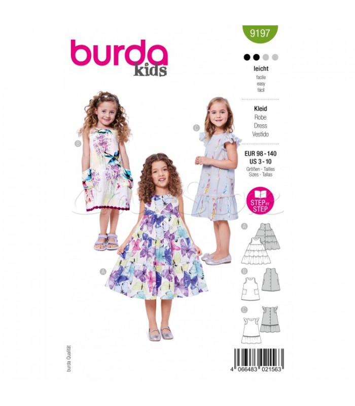 Βurda πατρόν βρεφικα ρούχα 9197