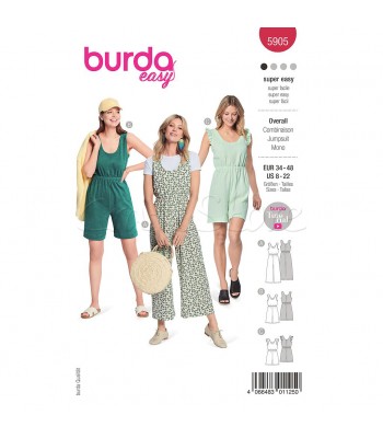 BURDA πατρον  παντελόνι-φόρμα 5905