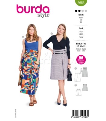 Burda Πατρόν φούστα 5653