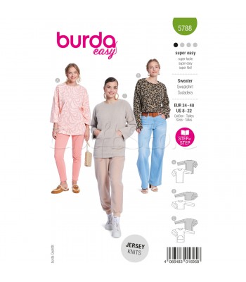 BURDA πατρόν Sweatshirt 5788