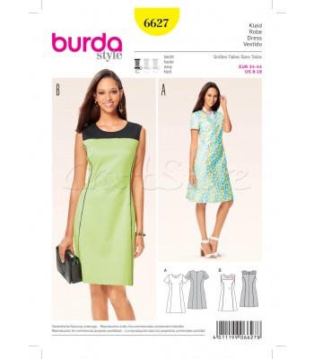 Burda Πατρόν Φορέματα 6627