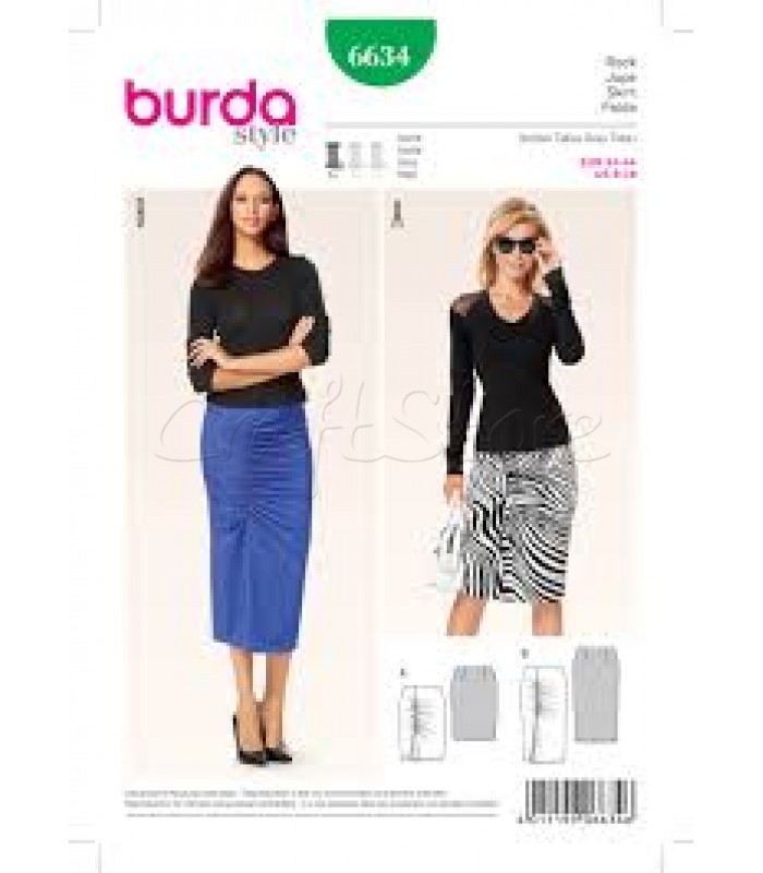 Burda Πατρόν Φούστες 6634