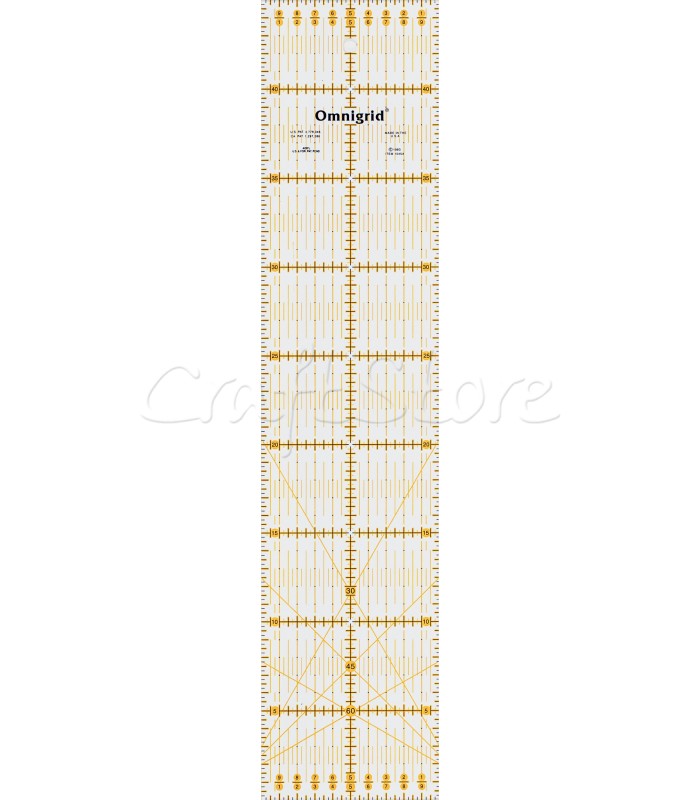 Χάρακας 10x45cm